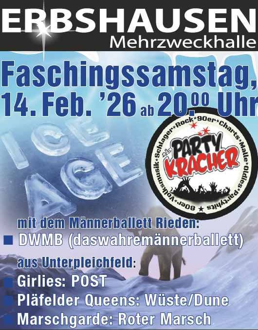 fasching erbshausen 2026